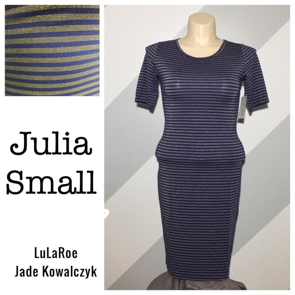 NWT LuLaRoe Julia Pencil Dress, Elegant Collection